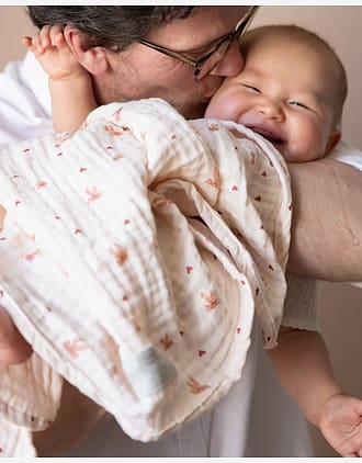 Swaddle teppe - Øko Musselin
