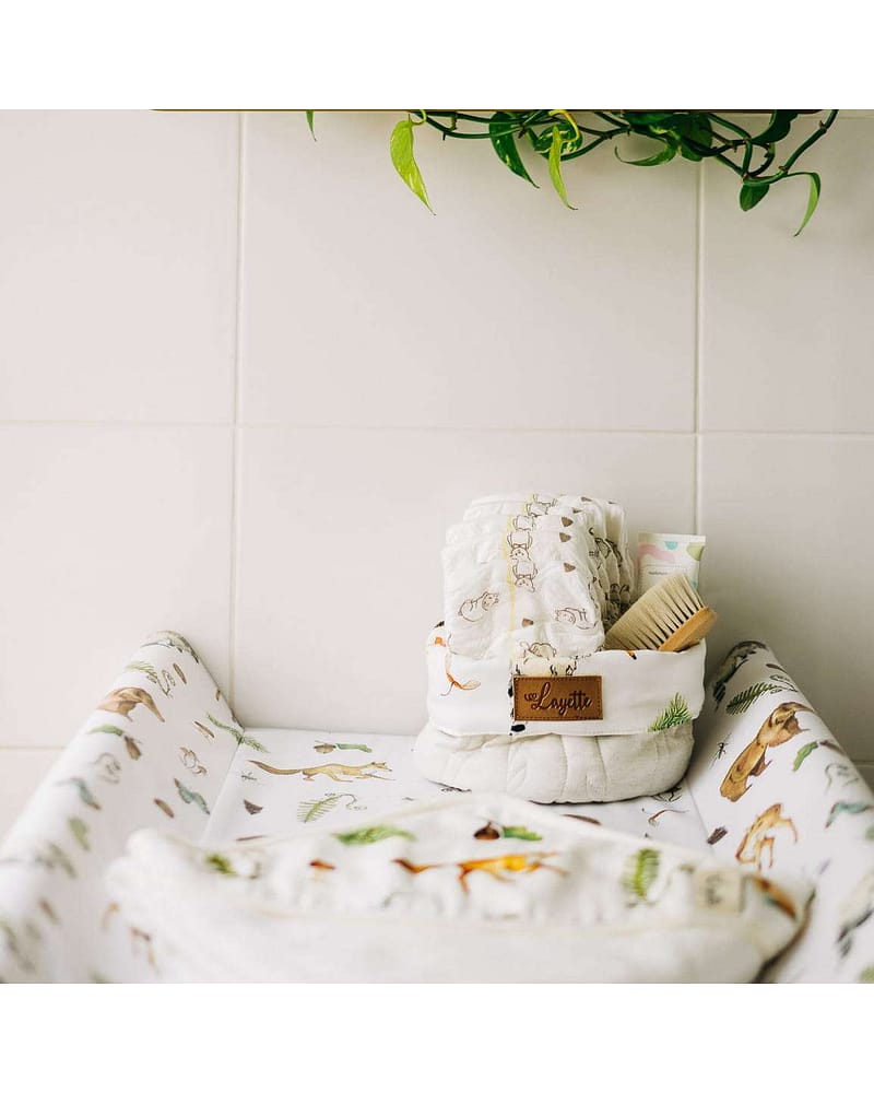 Oppbevaringskurv Quiltet - 100% Øko Bambus