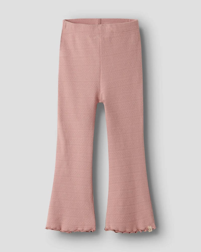 Vide Bukse Barn - Øko Bomull, Elastane | NMFDIMIA SLIM BOOTCUT LEGGINGS LIL