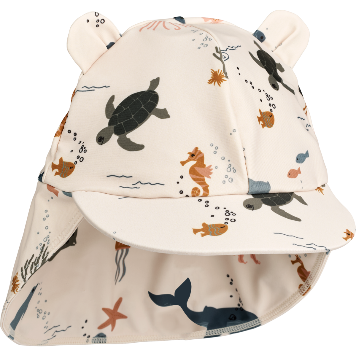 Solhatt UV 40+ - Badehatt m/ Nakkeskygge | Senia Sun Hat With Ears