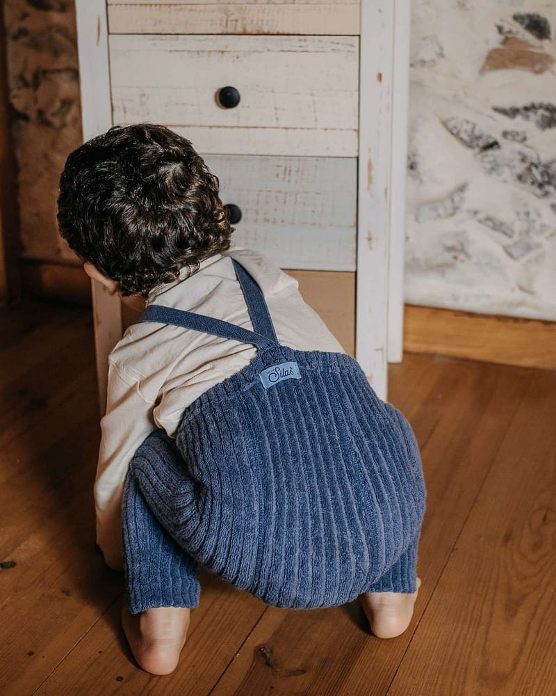 Strømpebukse Teddy Ribb - u/ fot, m/ seler | Granny Footless Tights