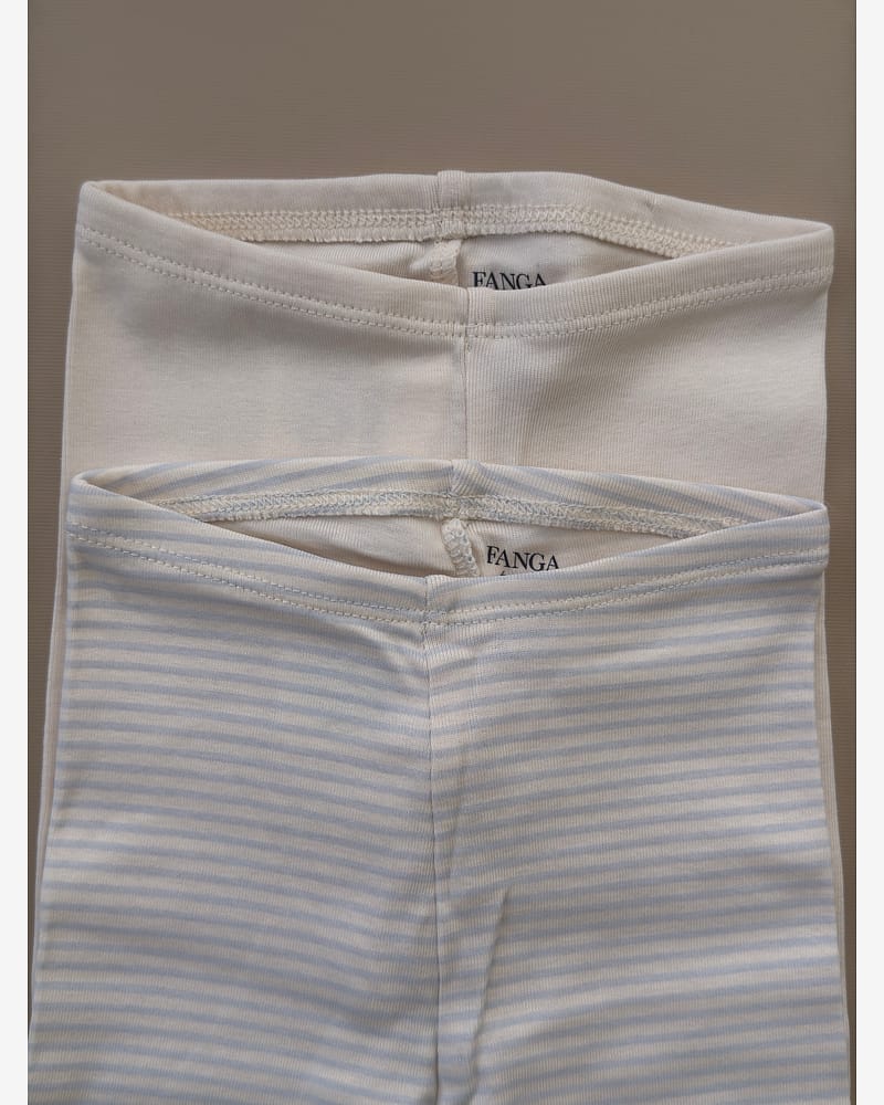 2pk Leggings Baby - Øko Bomull | Fio Pants - Gavepakke