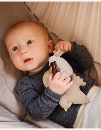 Babyleke, Uro i Øko Bomull og Tre | Activity Ring, Nature