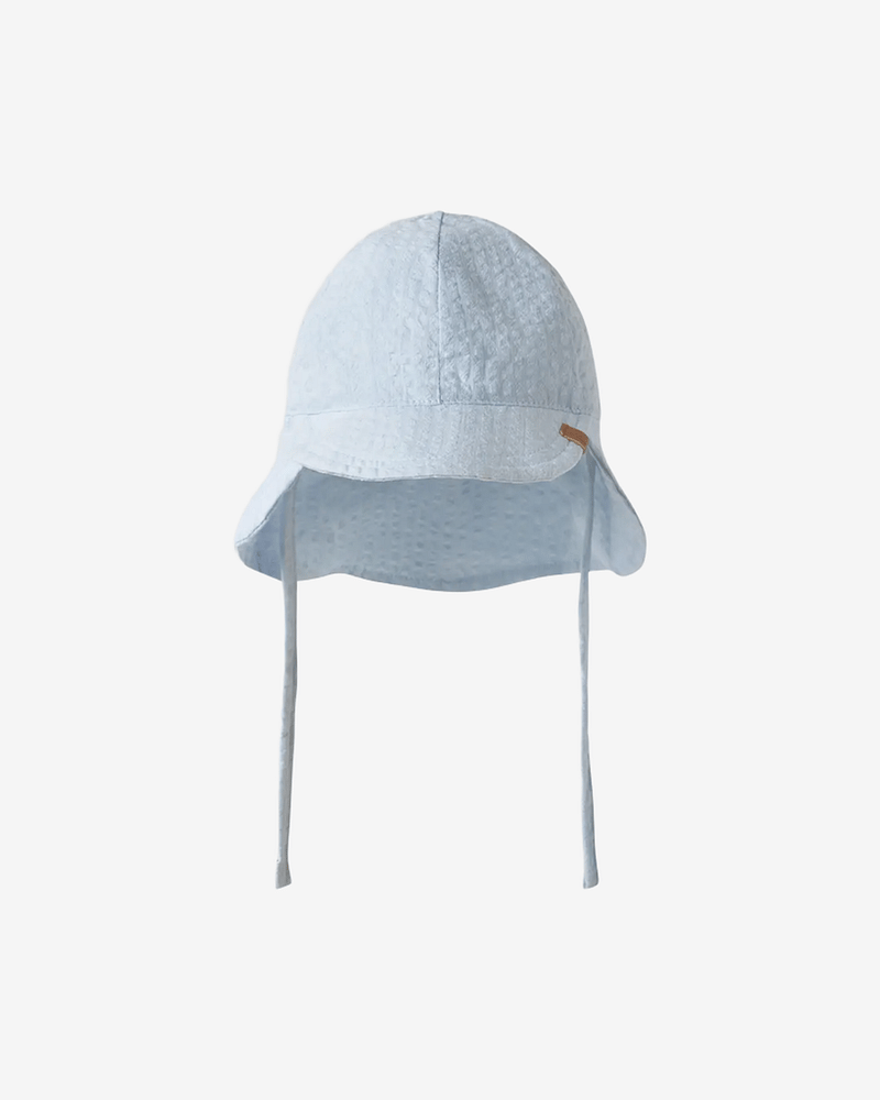 Solhatt m/ Knyting - Musselin Bomull | NBMHOMAN SUN HAT LIL