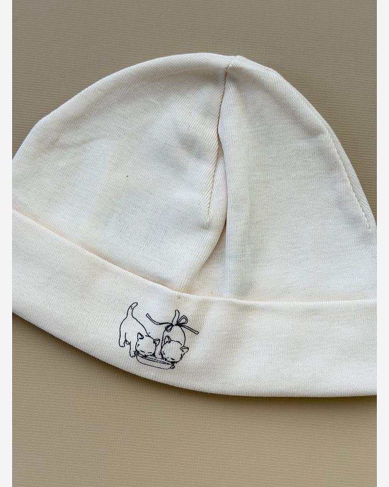 2pk Babylue - Øko Bomull | Fio Beanie