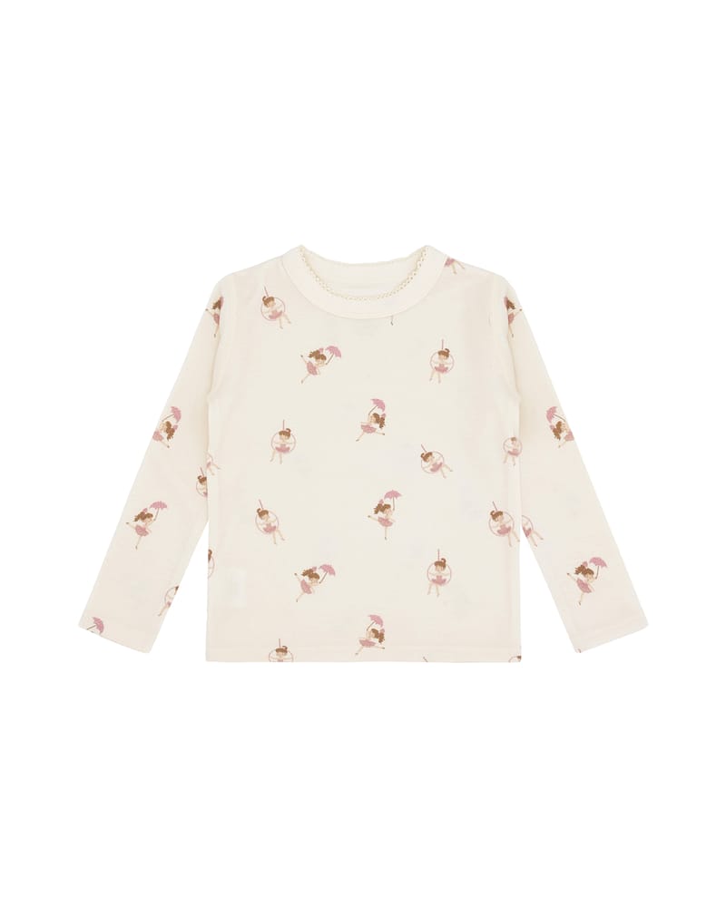 Trøye Langermet - Ull/Bambusviskose | Abba Line dancer