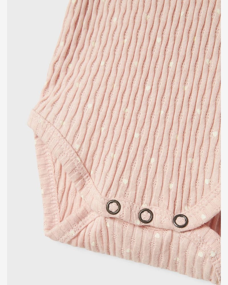 Body Langermet M/Volangerkrage - Pointelle, Øko Bomull | Fiducia LS Slim Body