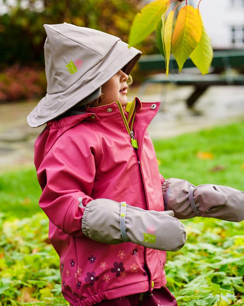 Regnvotter Barn M/ Fleecefôr