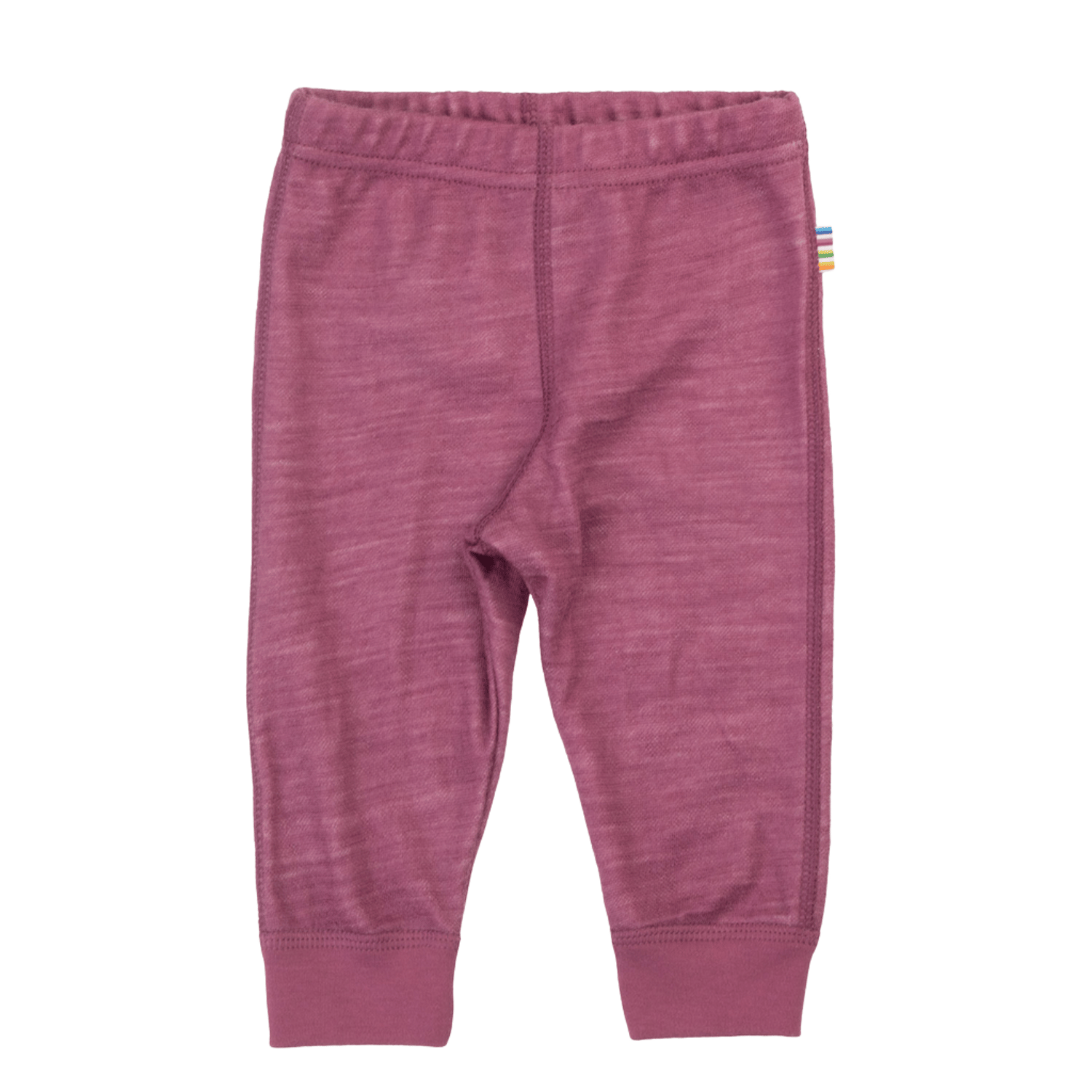 Leggings Barn – Ull og Bambus | Bambull, Vinrød - Bordeaux