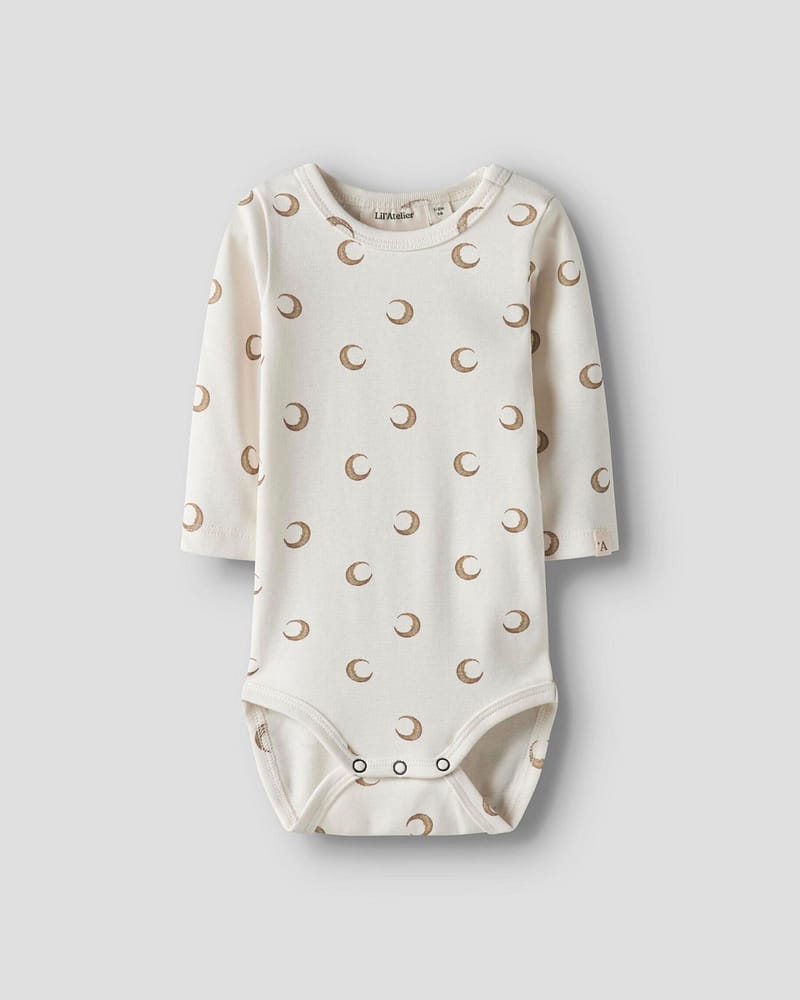 Body M/ Print - Øko Bomull | NBNLAYO KIM LS SLIM BODY LIL NOOS