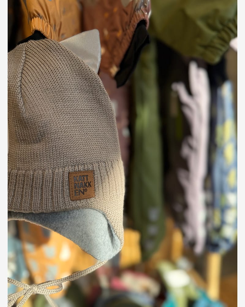 Babylue Ull m/ fleecefôr og vindstopper - Varmv | 1-3år - 1-3 år