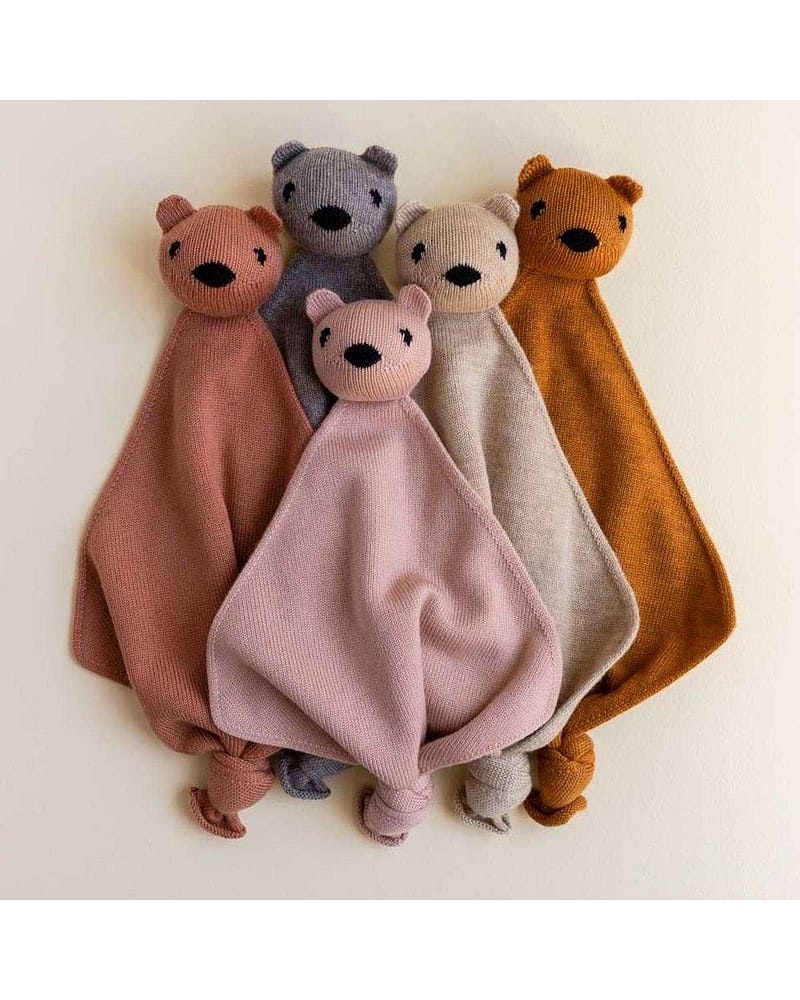 Kosebamse Koseklut - 100% Merino, Ubehandlet Ull | Teddy Tokki