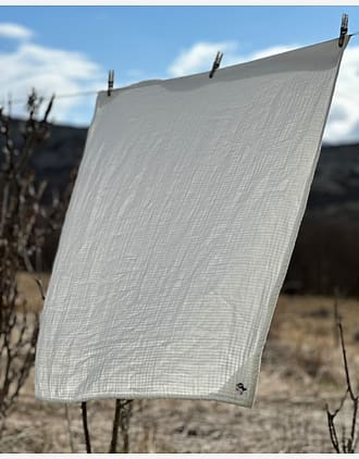 Lunni – Swaddle/Svøpeteppe – 100% Økologisk Musselin – 100x100cm