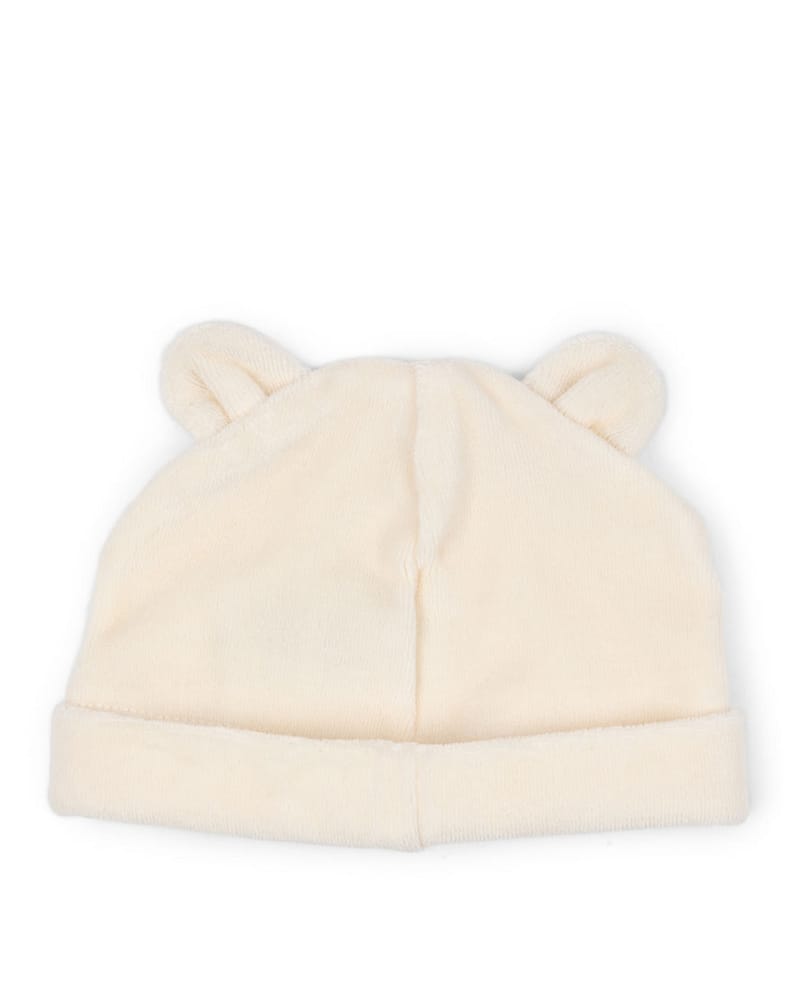 Babylue med ører - Økologisk Fløyel | Elu Beanie