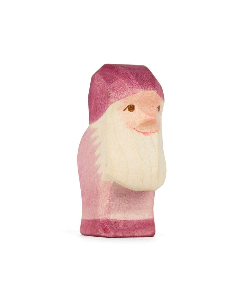 Dverg Trefigur - Håndlaget Dukketeater Dukker | Dwarf Violet