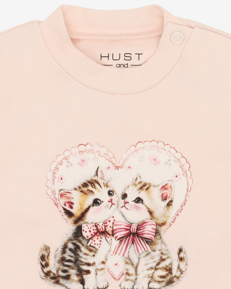 Genser Baby - 95% Bomull, 5% Elastan | HCSara Kitten love