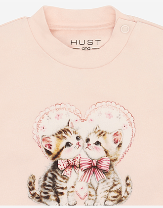 Genser Baby - 95% Bomull, 5% Elastan | HCSara Kitten love