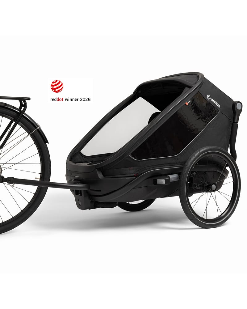 Hamax Outback Next Sykkelvogn & Barnevogn, 2-Seter | Double Bicycle Trailer