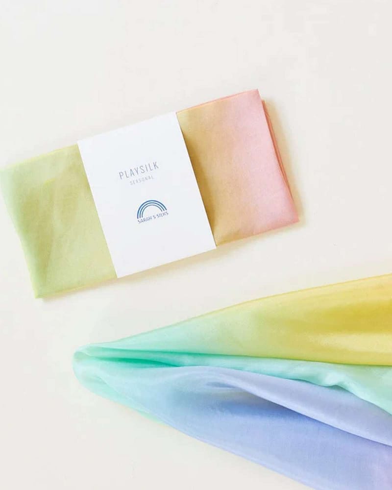 Lekesilke - 89x89 cm - 100% Silke | Playsilk