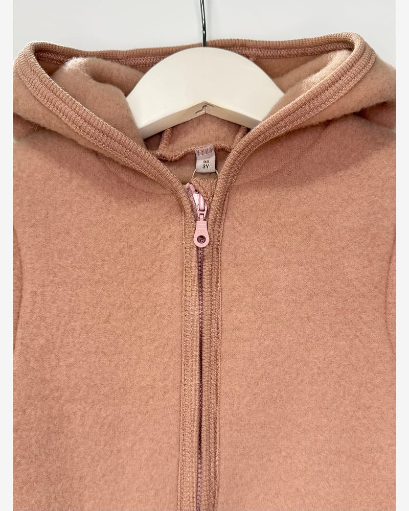 Ulljakke i ullfleece - Varm