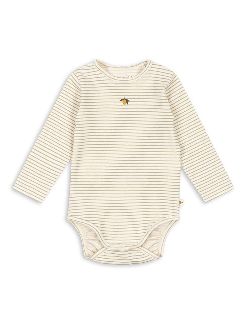 Body Langermet - Øko Jersey | Basic LS Body GOTS