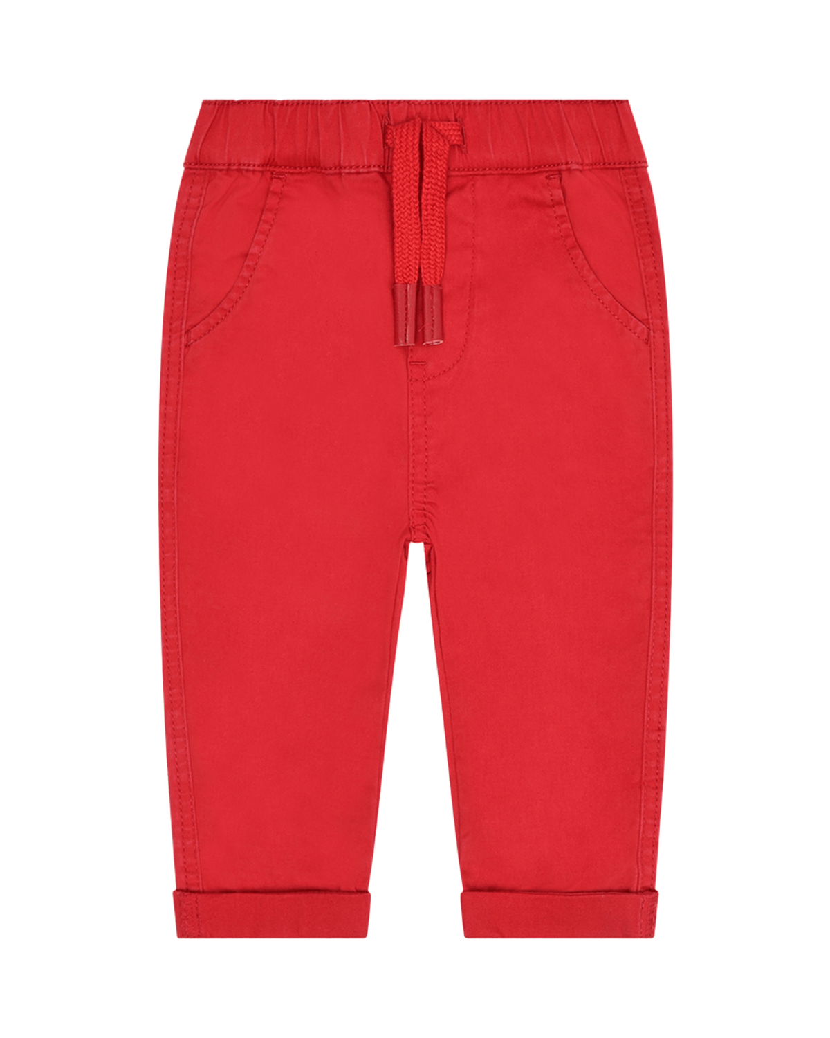 Bukse Baby – Twillbukse, Rød- Warm Red