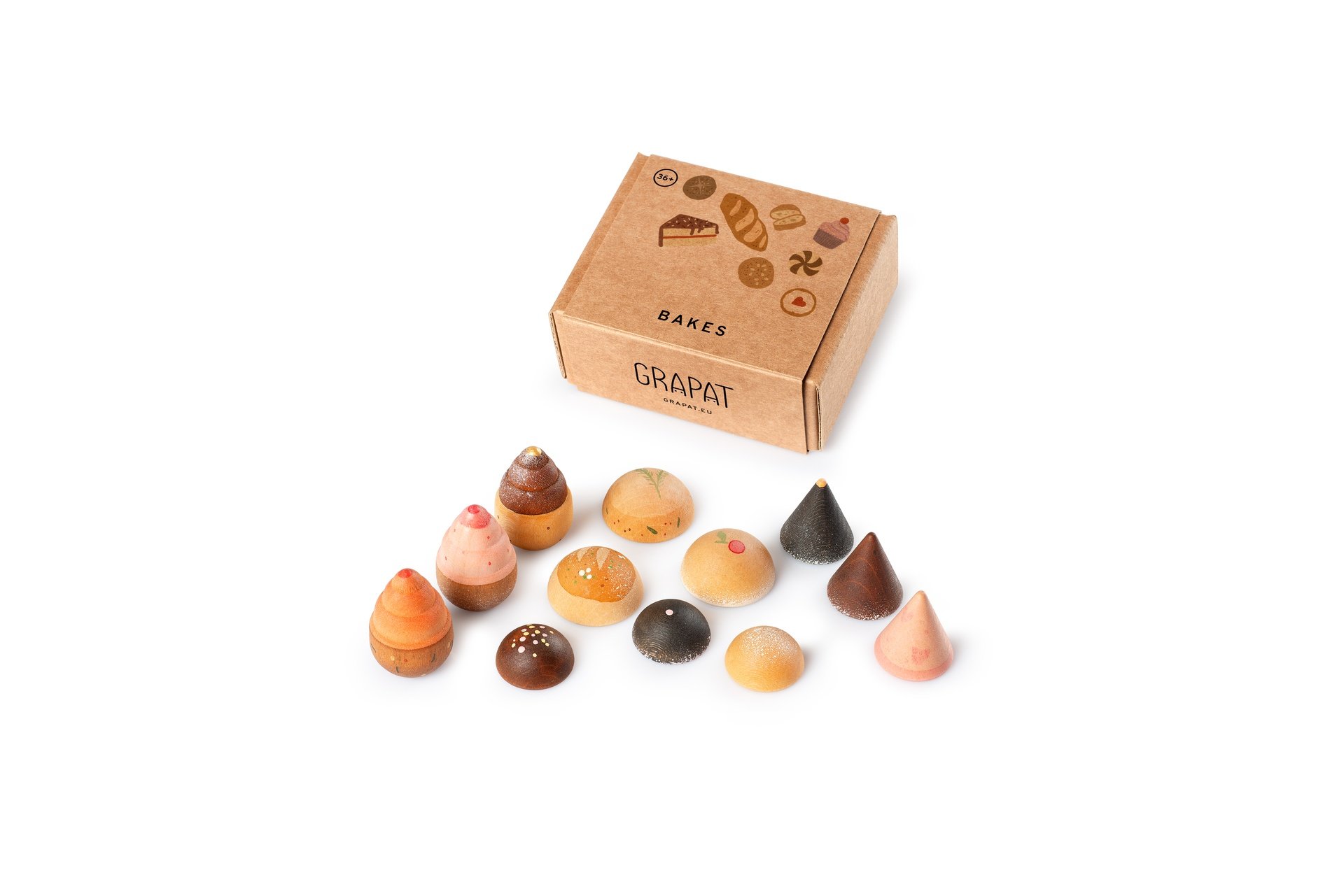 Sett med Lekemat, 12stk | Bakes