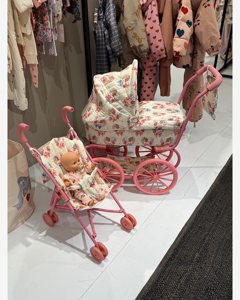 Dukkevogn m/ Vognbag | Minnie Twinkle Doll Pram