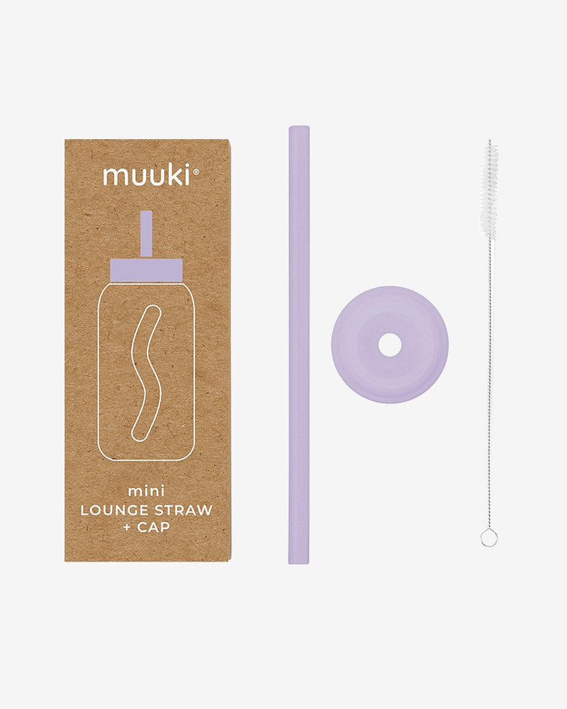 Flaskelokk m/ sugerør til Muuki Mini - Lounge Straw Cap