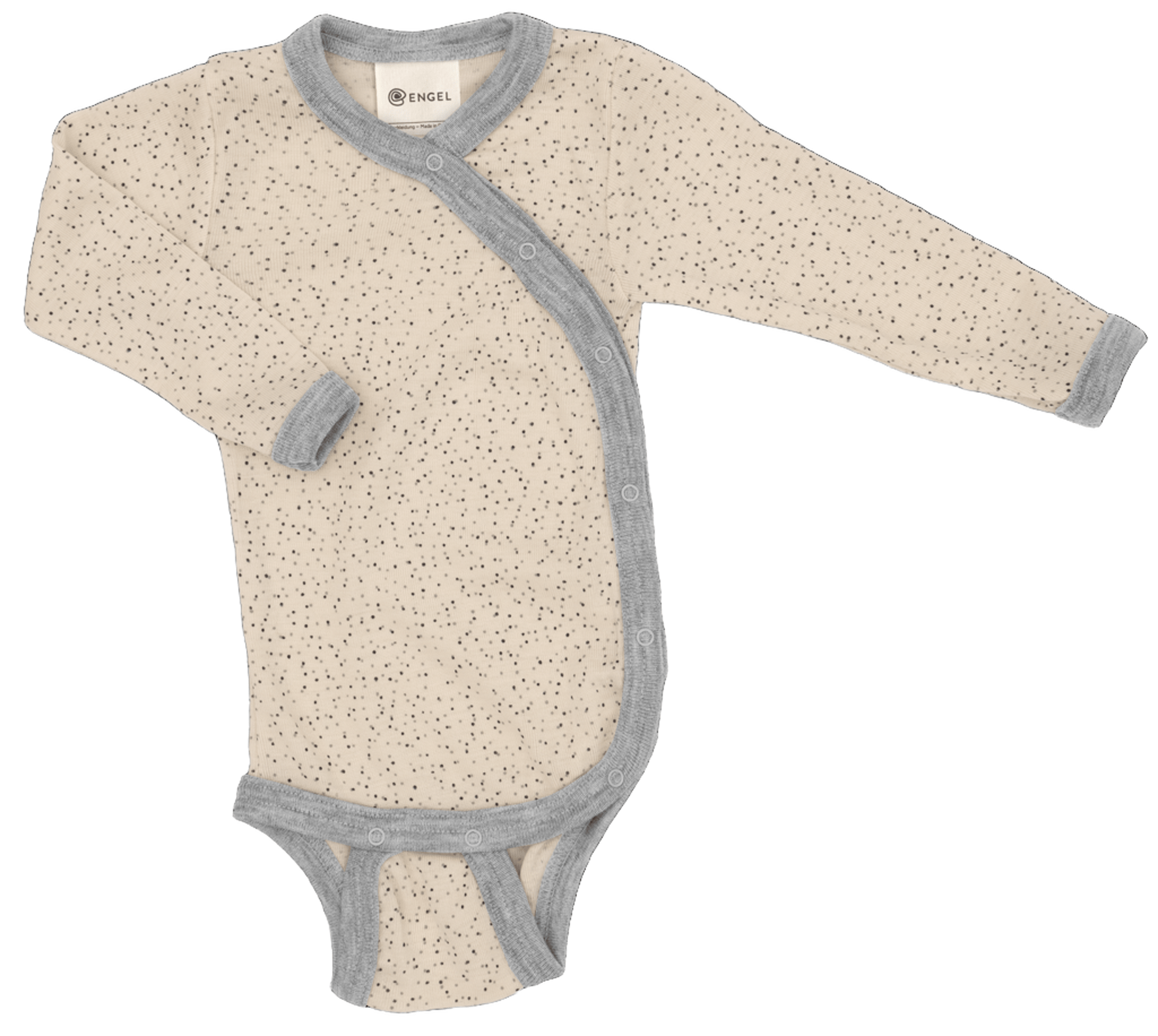 Omslagsbody – 70% Merino, 30% Silke – Ubehandlet Ull