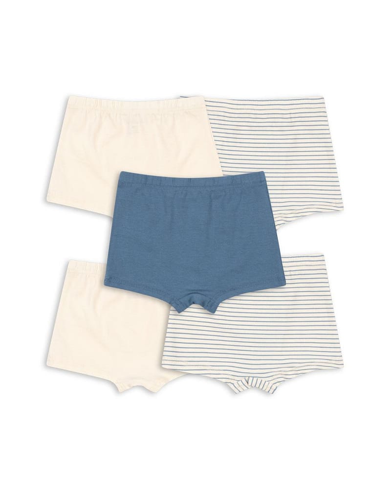 Boxershorts Barn 5pk - Øko Bomull | Basic Boy Boxers