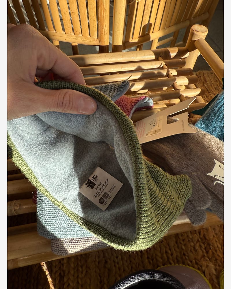 Pannebånd Barn - Ull m/ fleecefôr