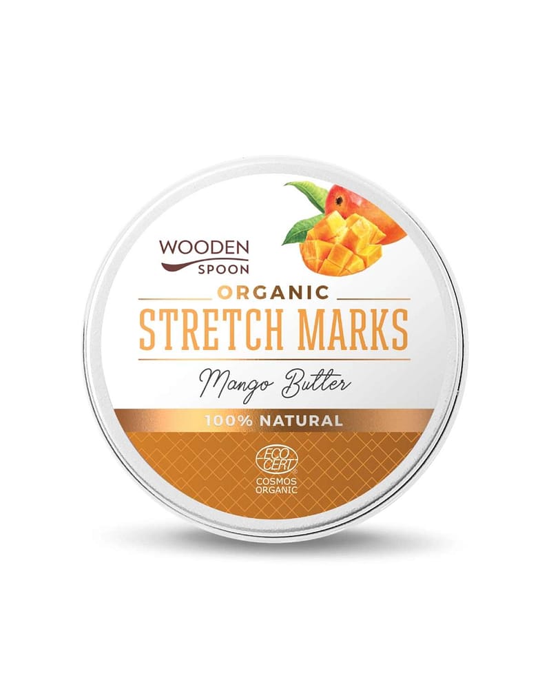 Strekkmerke Krem - 100% Naturlig og Økologisk | Mango Butter, 100ml