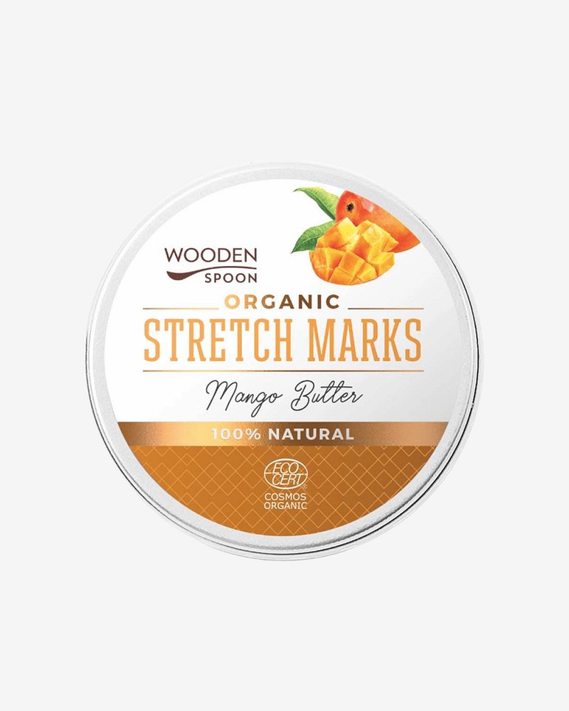 Strekkmerke Krem - 100% Naturlig og Økologisk | Mango Butter, 100ml