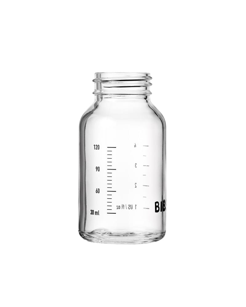 BIBS tåteflaske – Ekstra Glassflaske 120ml