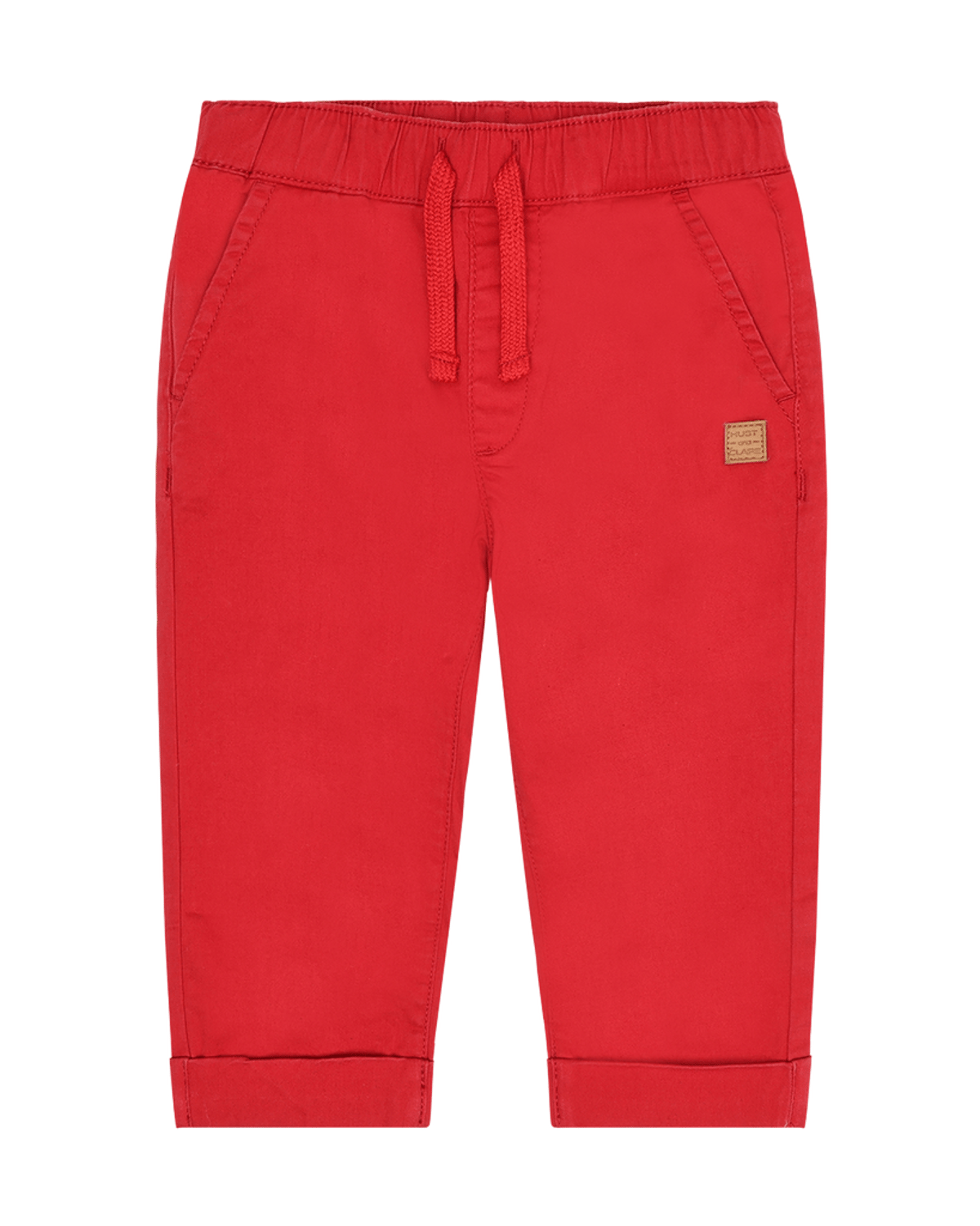 Bukse Barn – Bomullsblanding | Trevor Twill, Rød- Warm Red