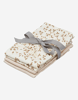 Vaskekluter Musselin 4pk - Økologisk | Gasskluter 30x30