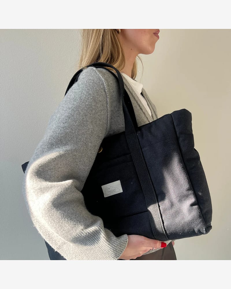 Stelleveske Utbrettbar 2i1 - Øk. Bomull | Vognkroker inkludert