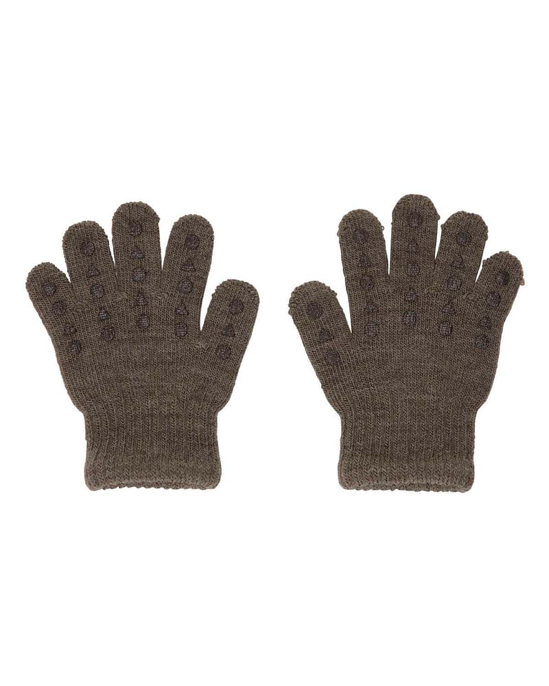 Ullhansker m/ Anti-Skli Knotter | Wool Grip Gloves