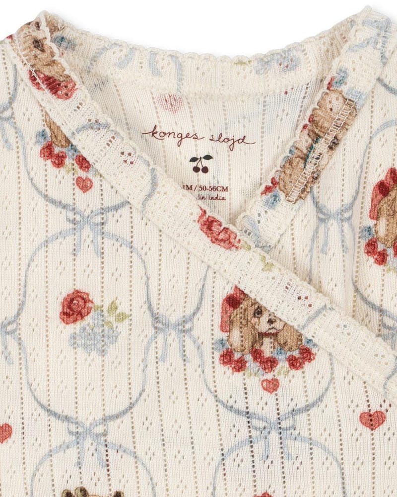 Omslagsbody - 100% Øko Bomull