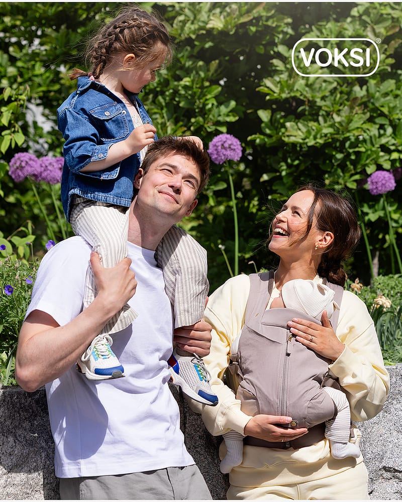 Voksi Huddle Bæresele, fra 0-18 mnd | Zip on Baby Carrier