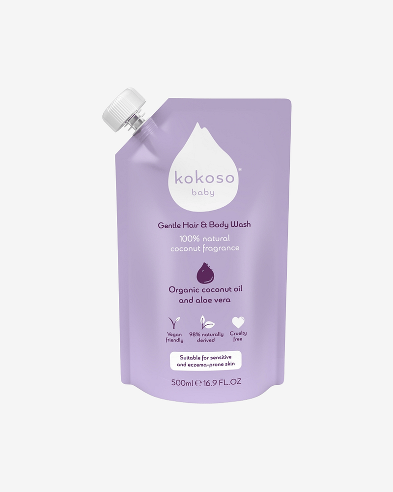 Sjampo og Badesåpe, Baby 0år+ – Naturlig og Økologisk | Gentle Hair & Body Wash