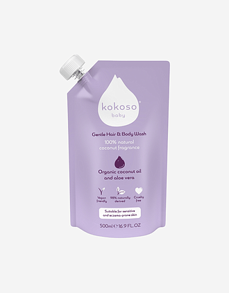 Sjampo og Badesåpe, Baby 0år+ – Naturlig og Økologisk | Gentle Hair & Body Wash