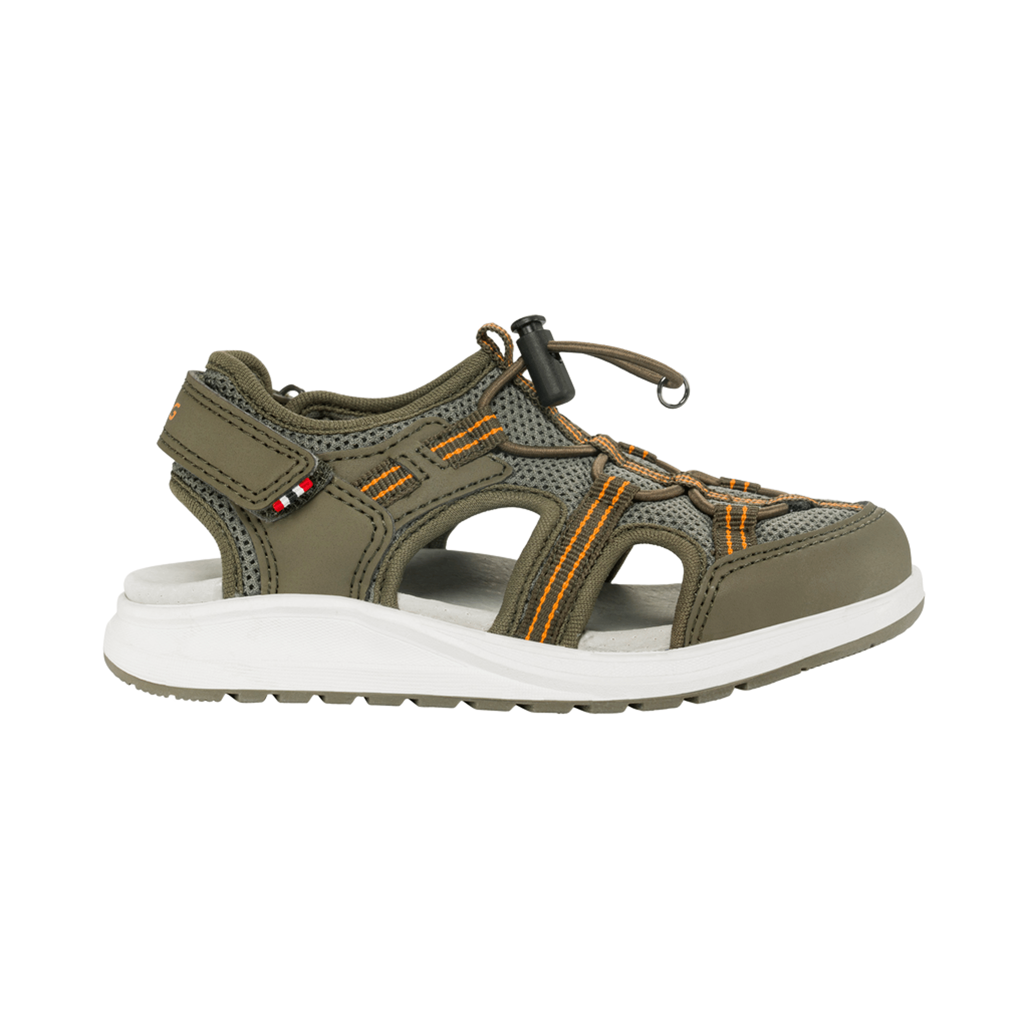 Viking Sandaler Barn – Fritidsandaler M/ Lukket Tær | Thrill Sandal 1V SL, Olive