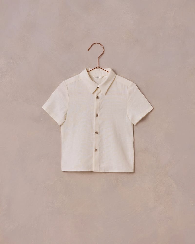 Elegant Skjorte Kortermet - 100% Bomullspoplin | Atlas Shirt