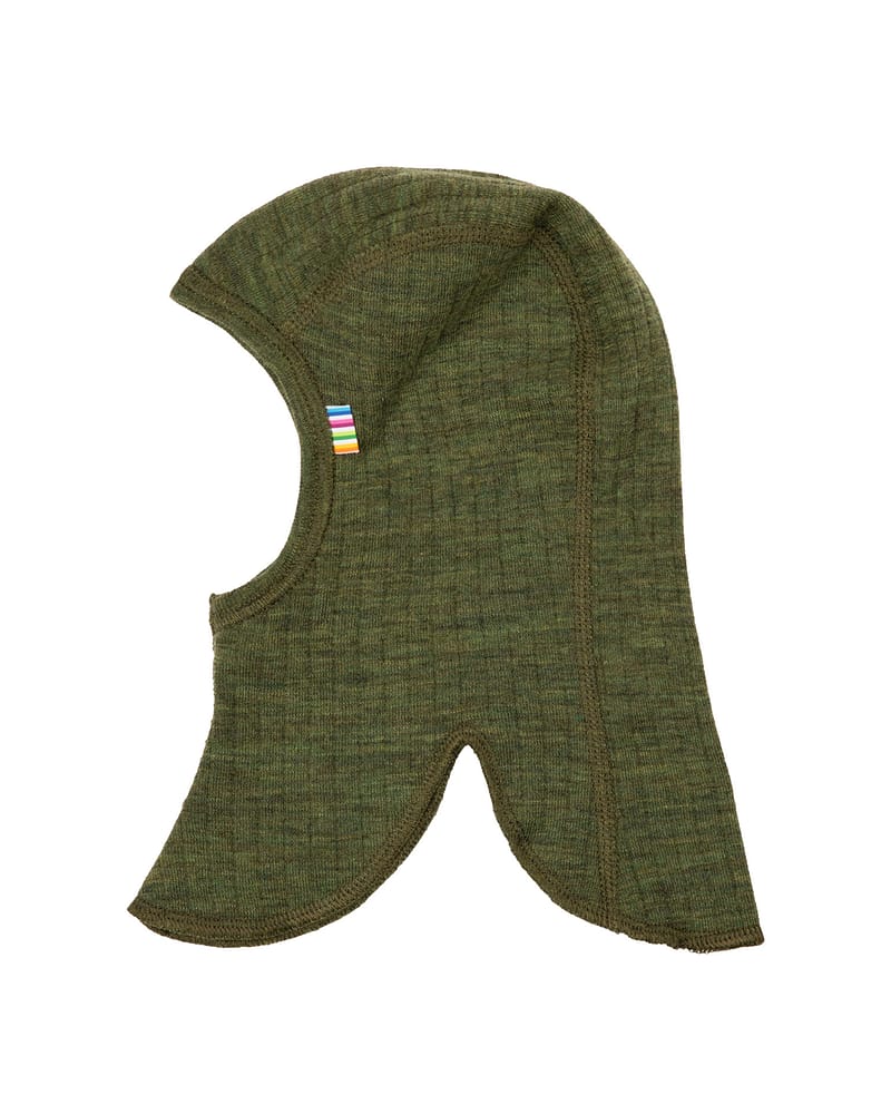 Ull - Balaclava - 100% Merino - Dobbelt lag - Skogsgrønn