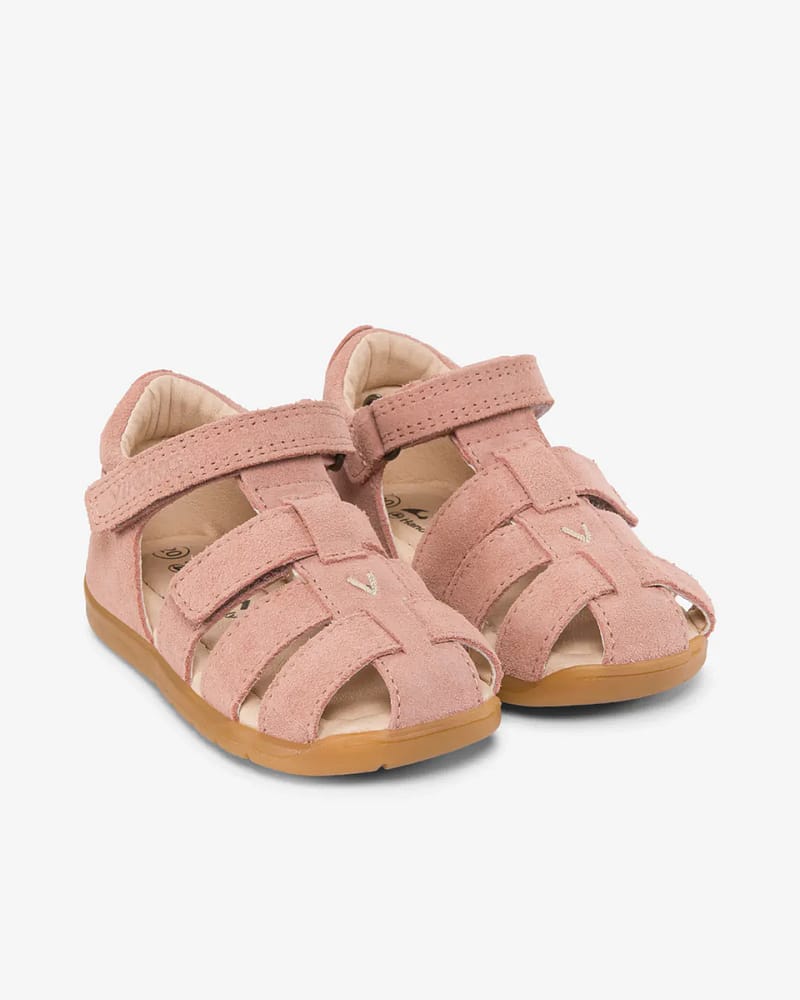 Viking Sandaler Baby - Skinn, Barfotsåle | Alv Lonn Barefoot Sandal 1V