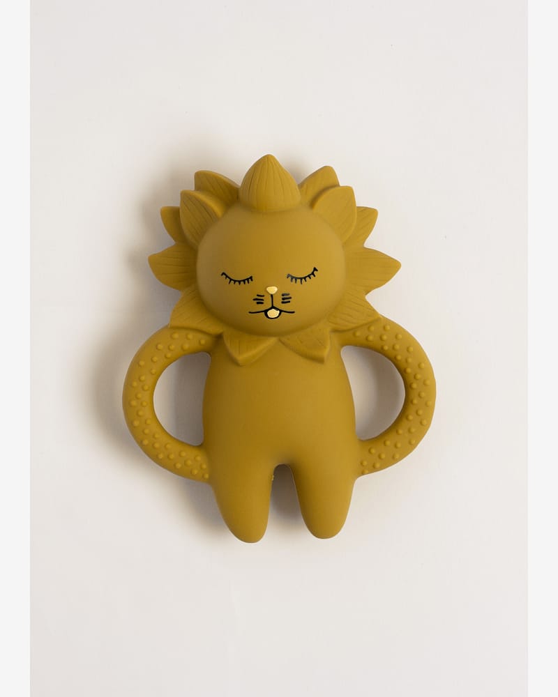 Biteleke - 100% Naturgummi | Lion Teeth Soother