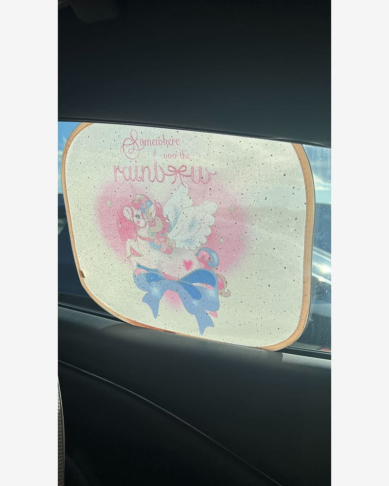 Solskjerm Bil 2pk | Glitter Sunshades