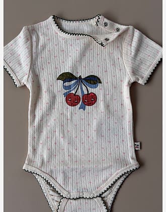 Body Kortermet - 100% Øko Bomull, Pointelle | Minnie Short Sleeve Body